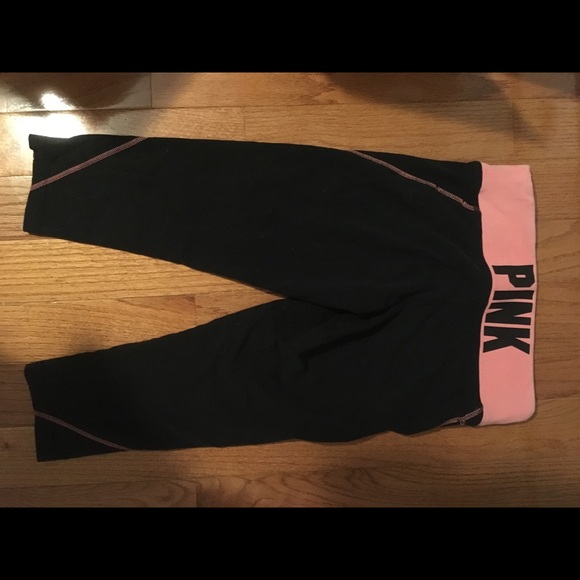Pink by VS Workout Capris - Picture 2 of 4